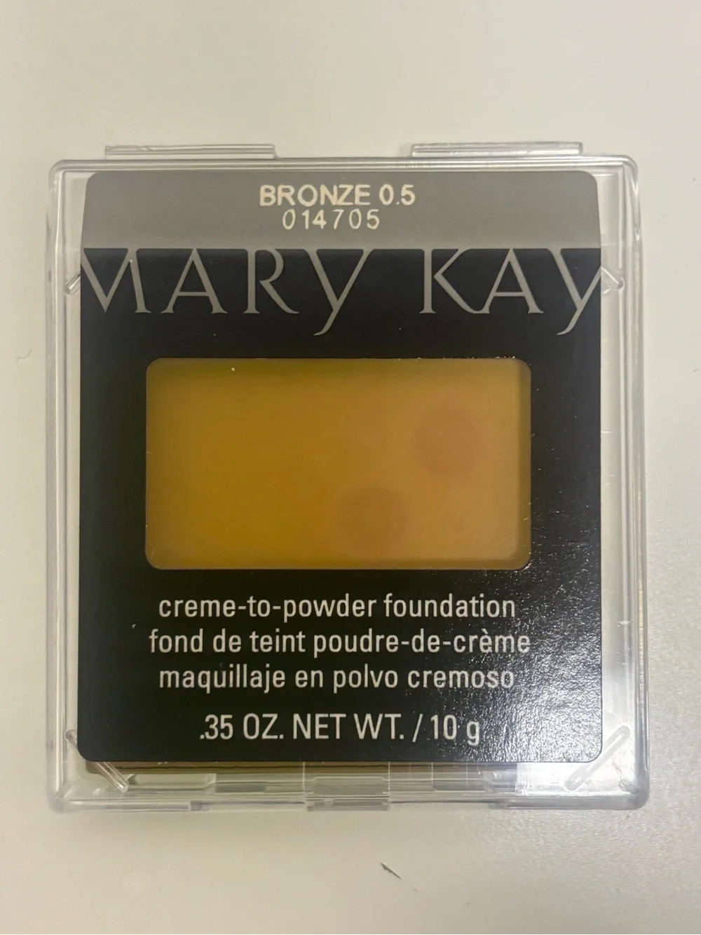 Mary Kay Creme-to-Powder Foundation - Bronze 0.5 (Warm Bronze Shade)